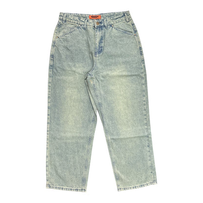 Butter Trim Denim Jeans- Sunfade Blue