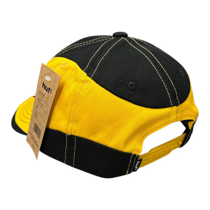HUF Sector Hat- Black/Yellow