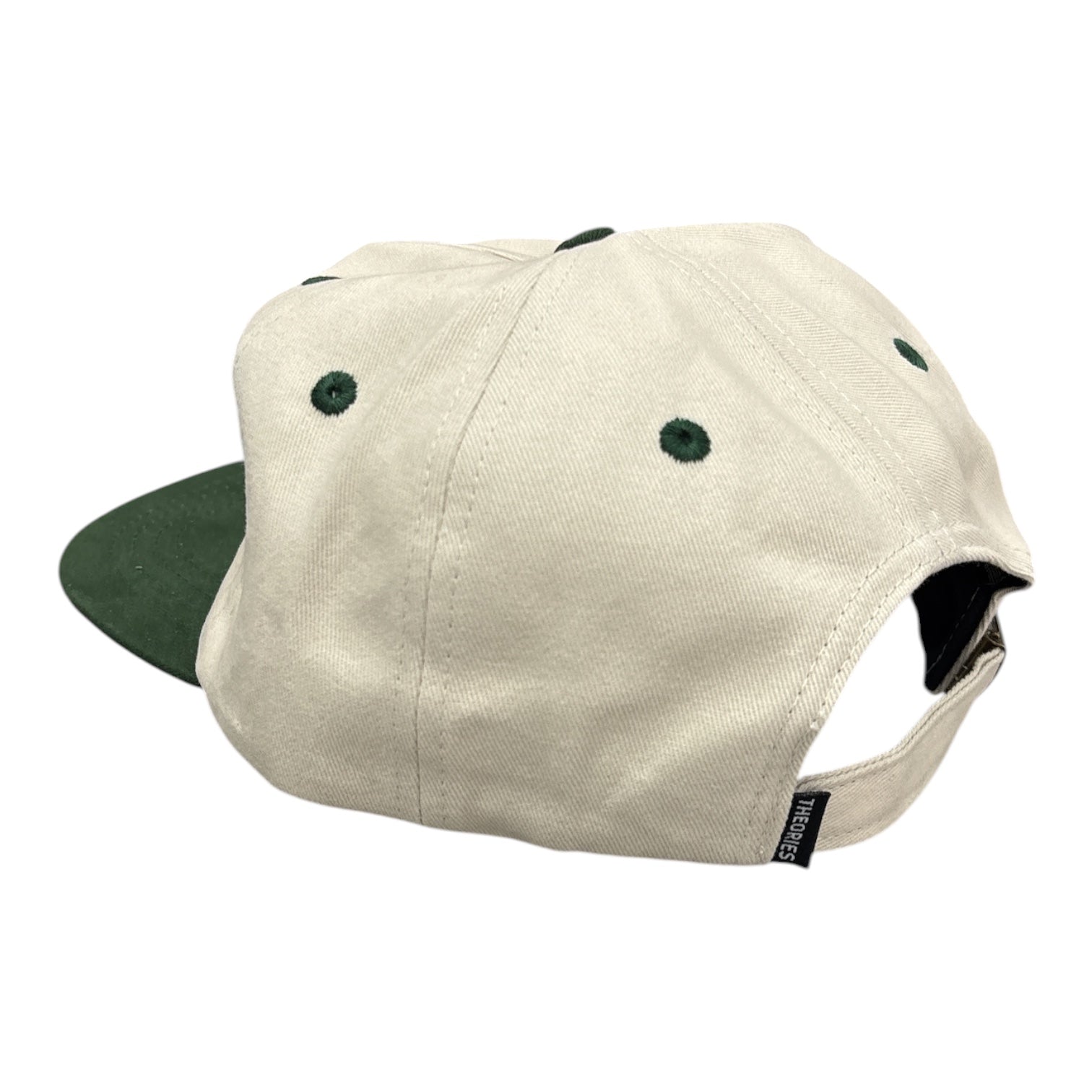Theories Hand Of Theories Short Brim Hat- Pearl/Green