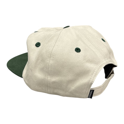 Theories Hand Of Theories Short Brim Hat- Pearl/Green