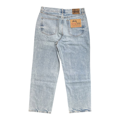 Stussy Big Ol' Jean Denim- Light Wash Indigo