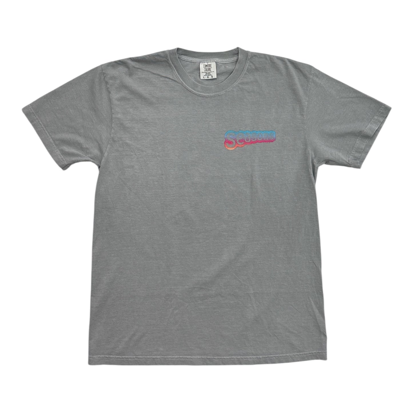Seasons Tabs Tee- Grey