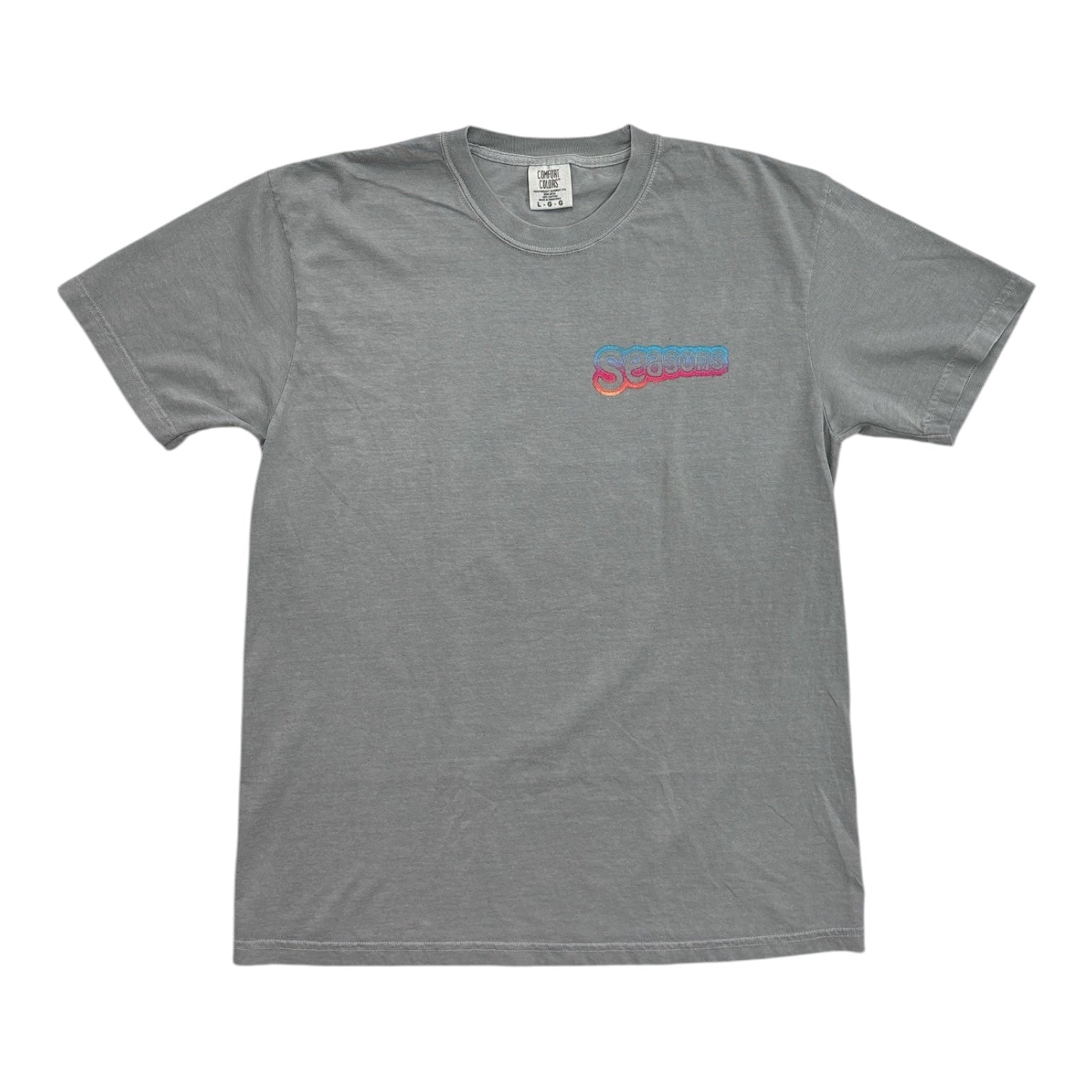 Seasons Tabs Tee- Grey
