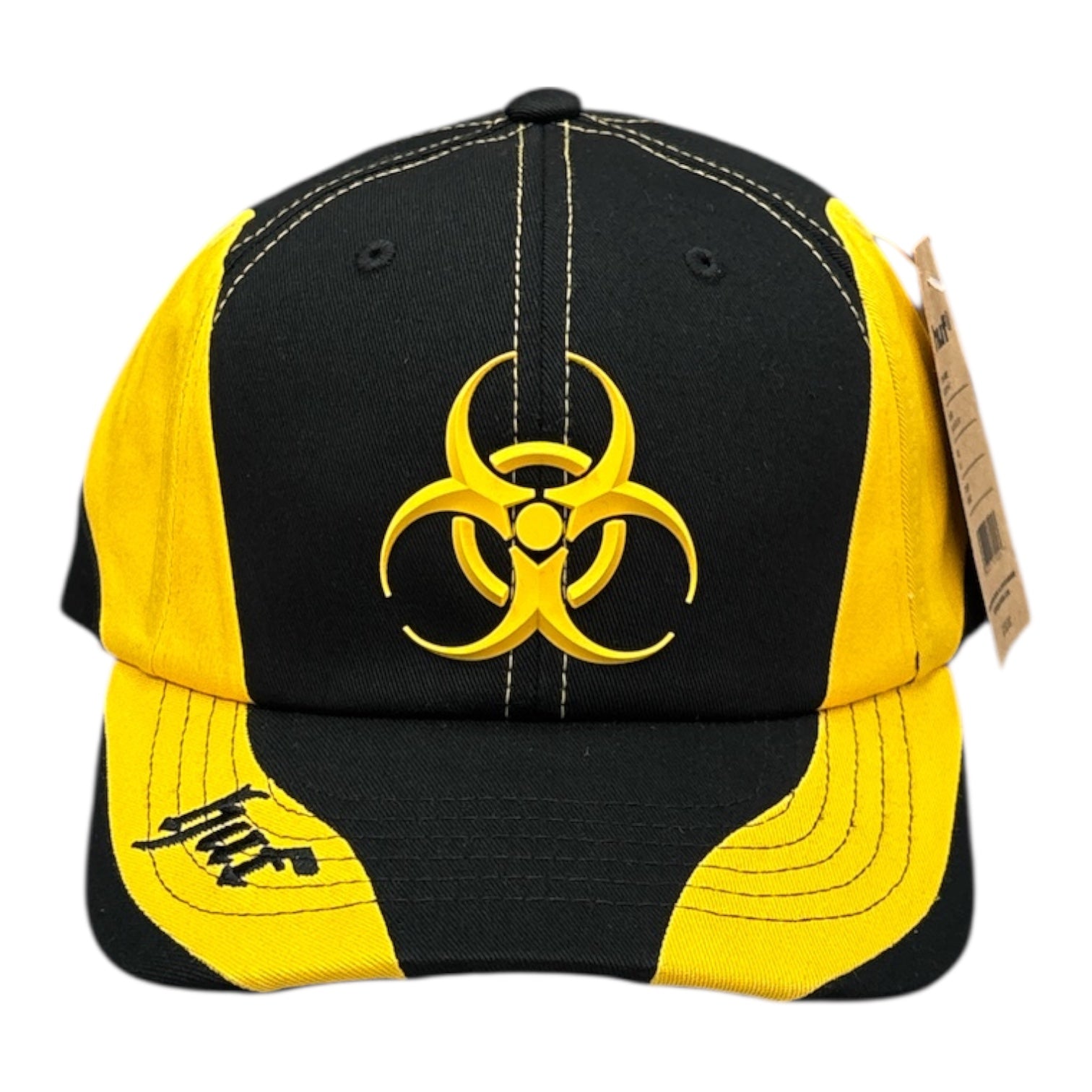 HUF Sector Hat- Black/Yellow