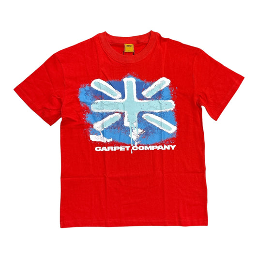 Carpet Union Jack Tee- Red