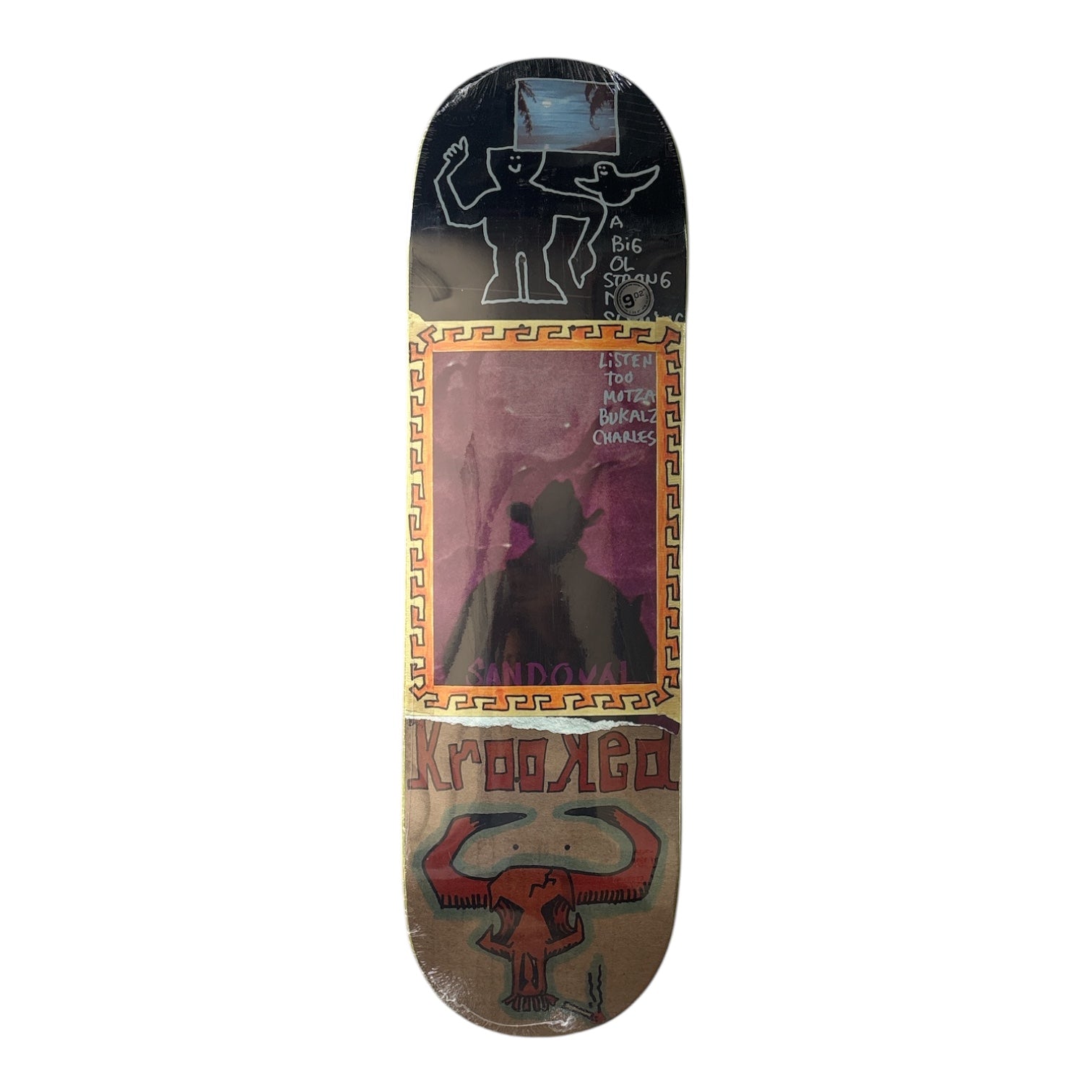 Krooked Sandoval Gun Slinger Deck- 9.02