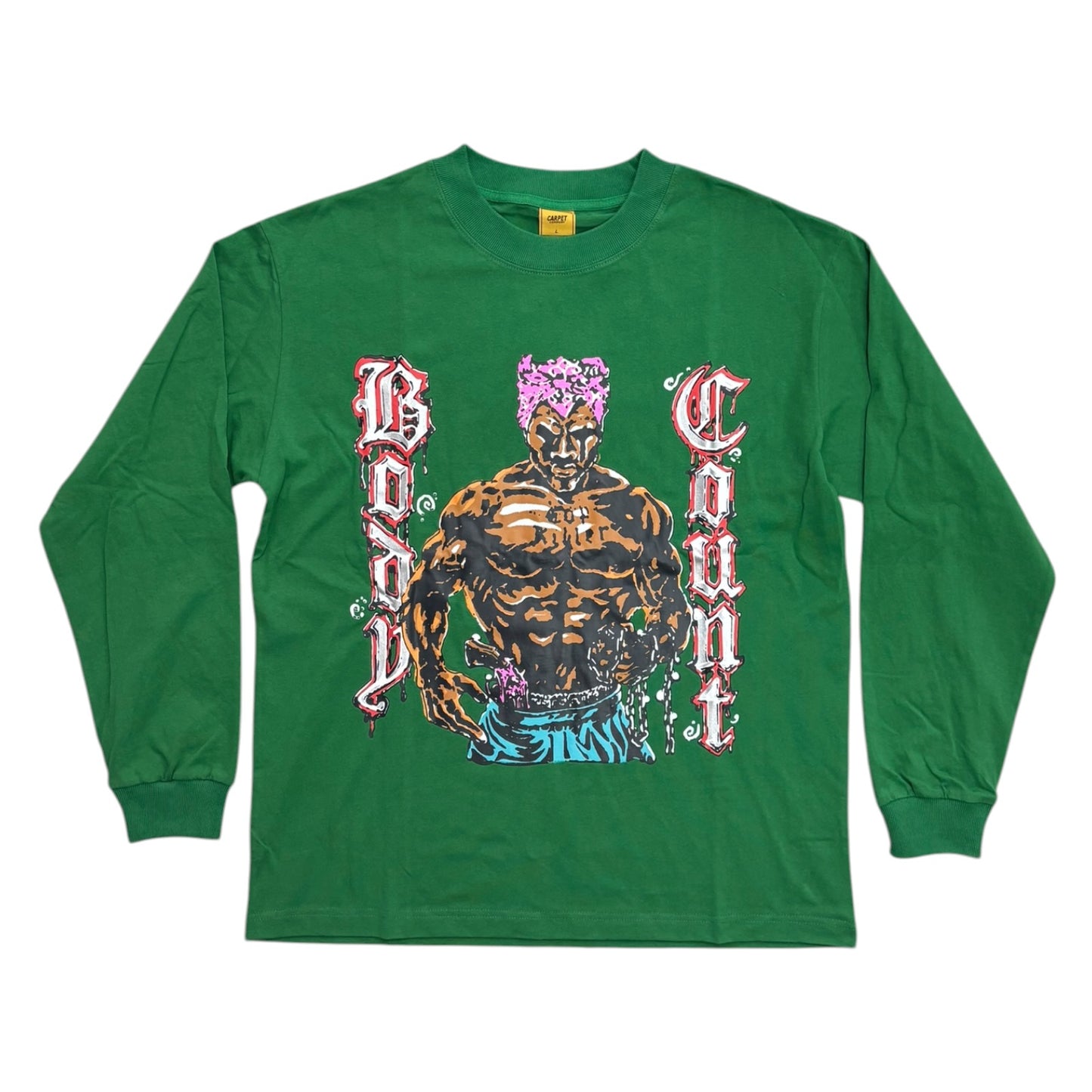Carpet Body Count L/S- Green