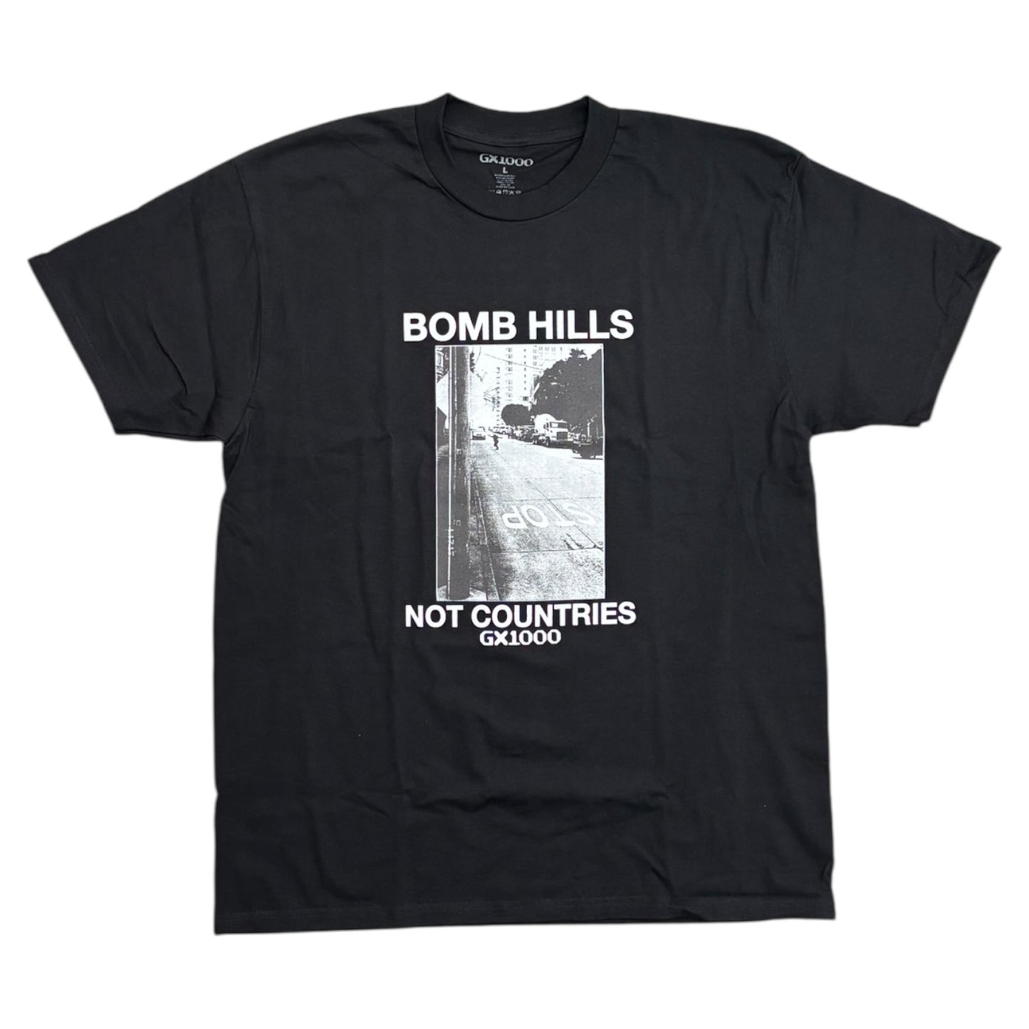 GX1000 Bomb Hills Tee- Black/White