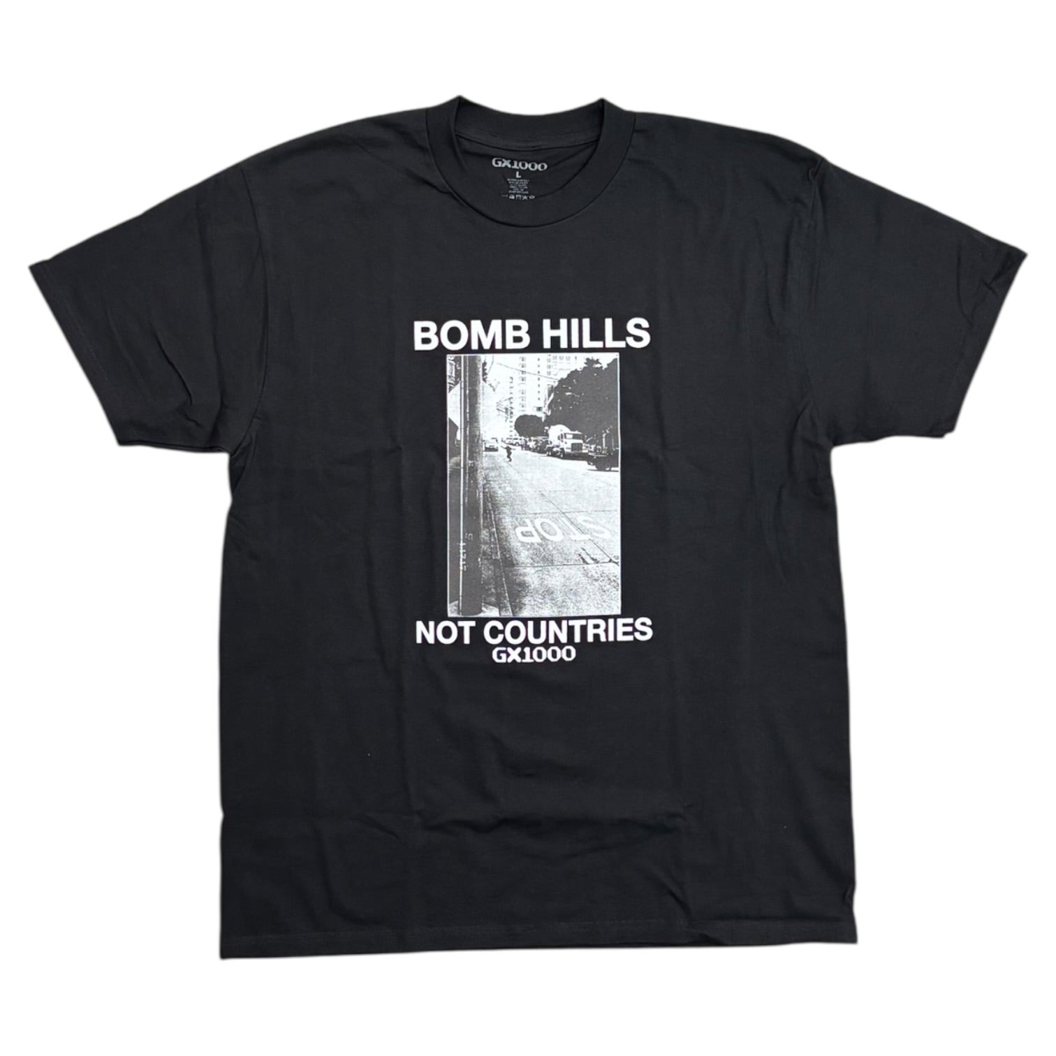 GX1000 Bomb Hills Tee- Black/White