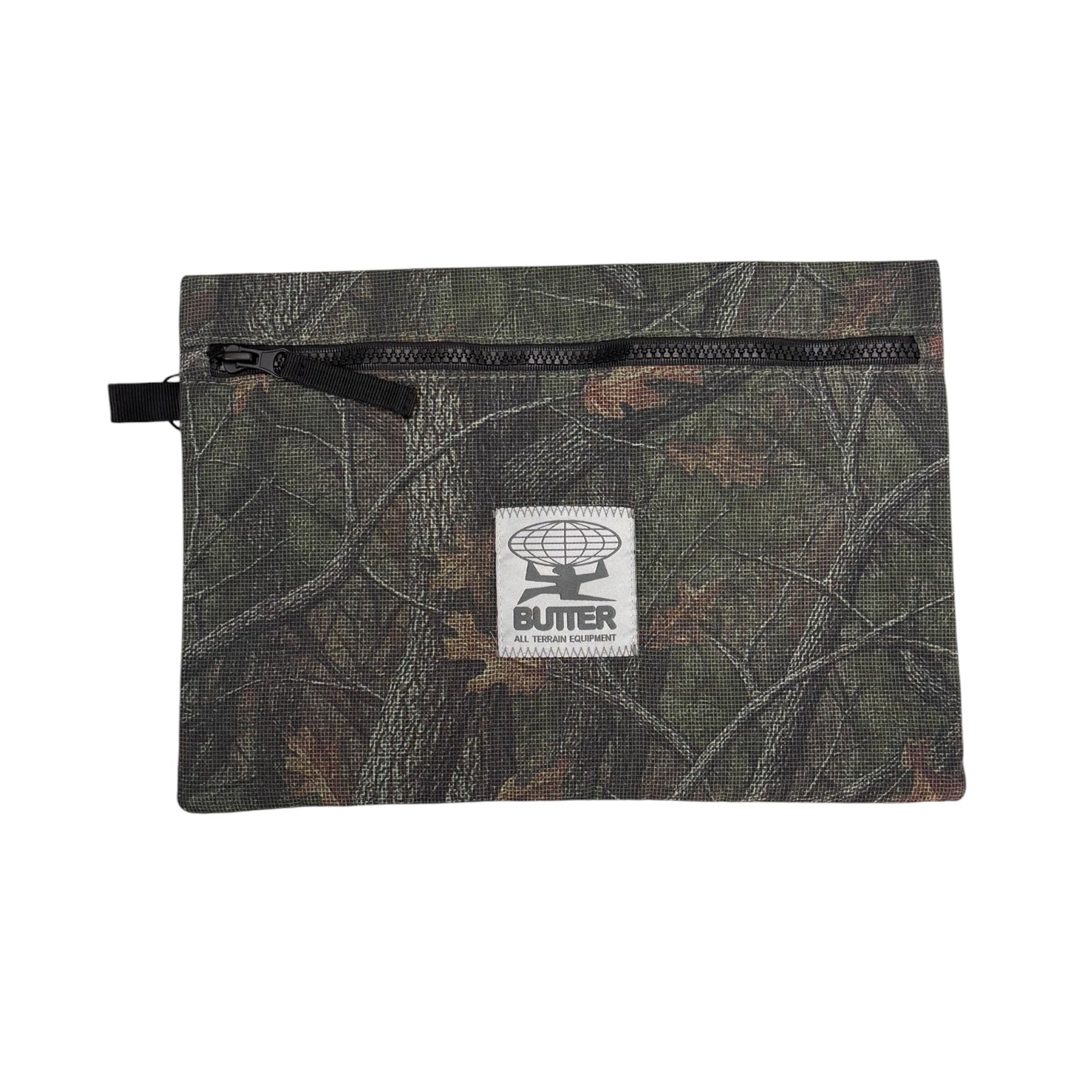 Butter Zip Pouch- Forest Camo