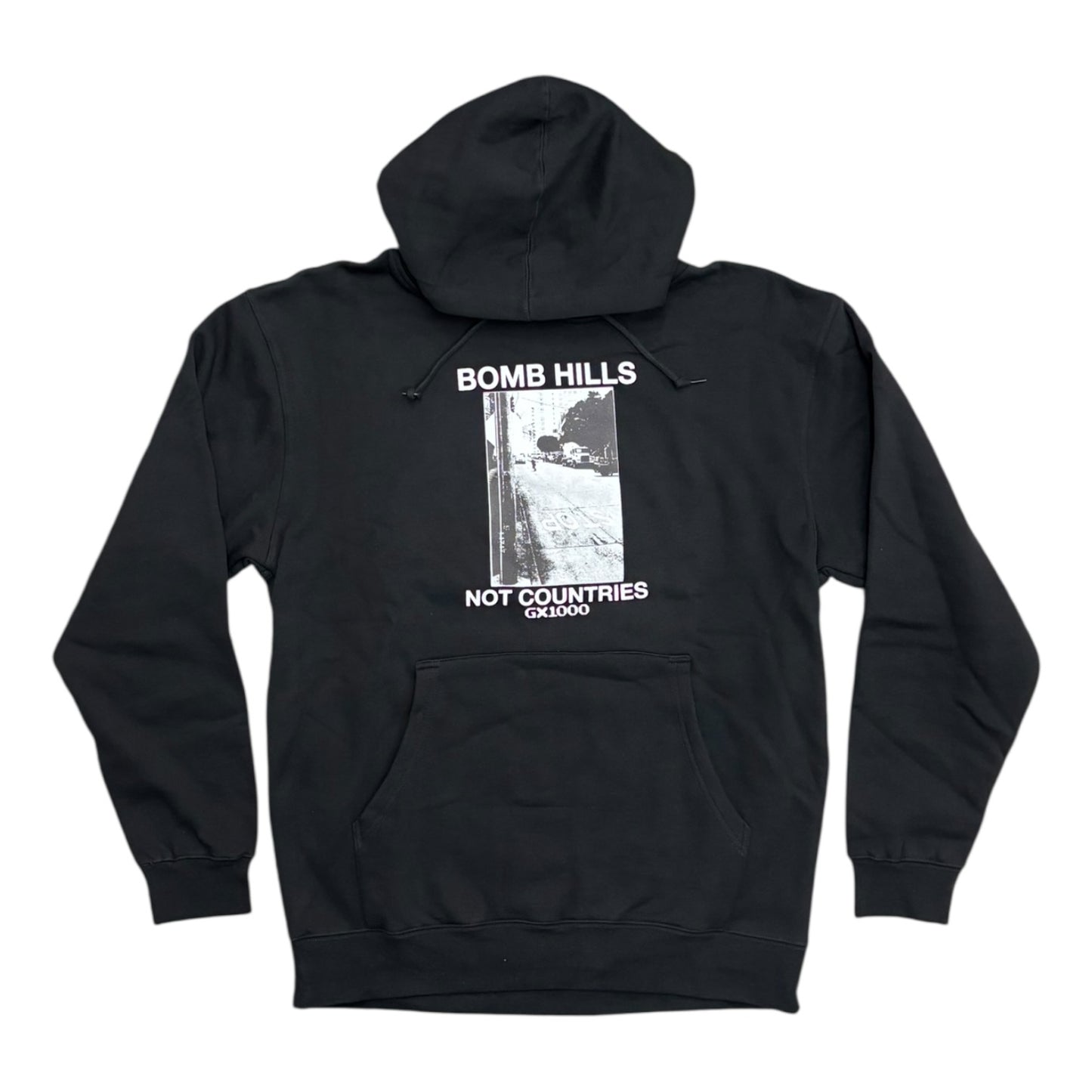GX1000 Bomb Hills Hoodie- Black/White
