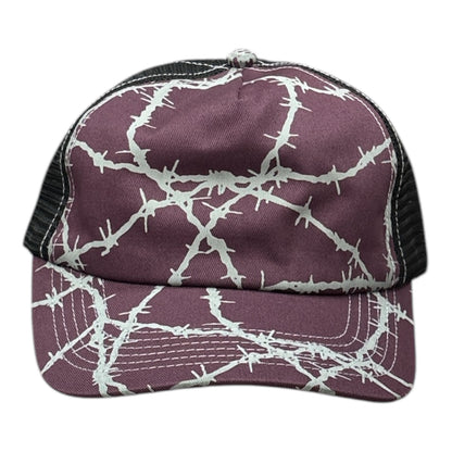 Butter Wired Trucker Cap- WIne