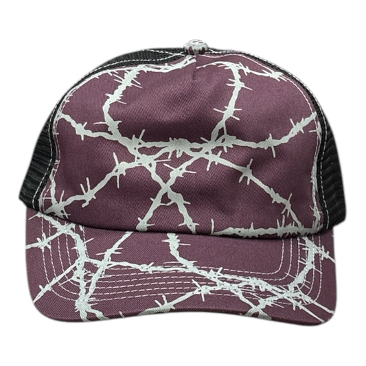 Butter Wired Trucker Cap- WIne