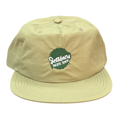 Seasons Blotch Logo Nylon Hat- Khaki