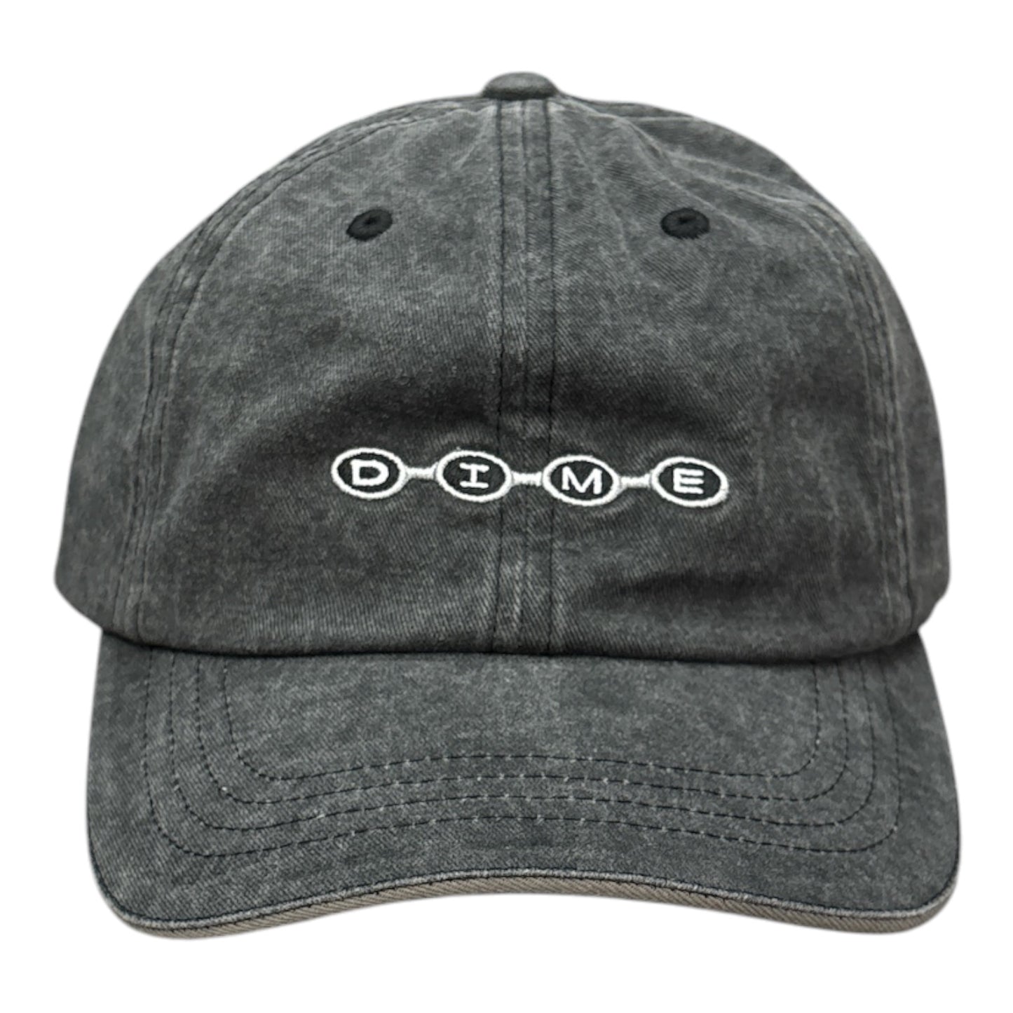 Dime Space Low Pro Cap- Black Washed