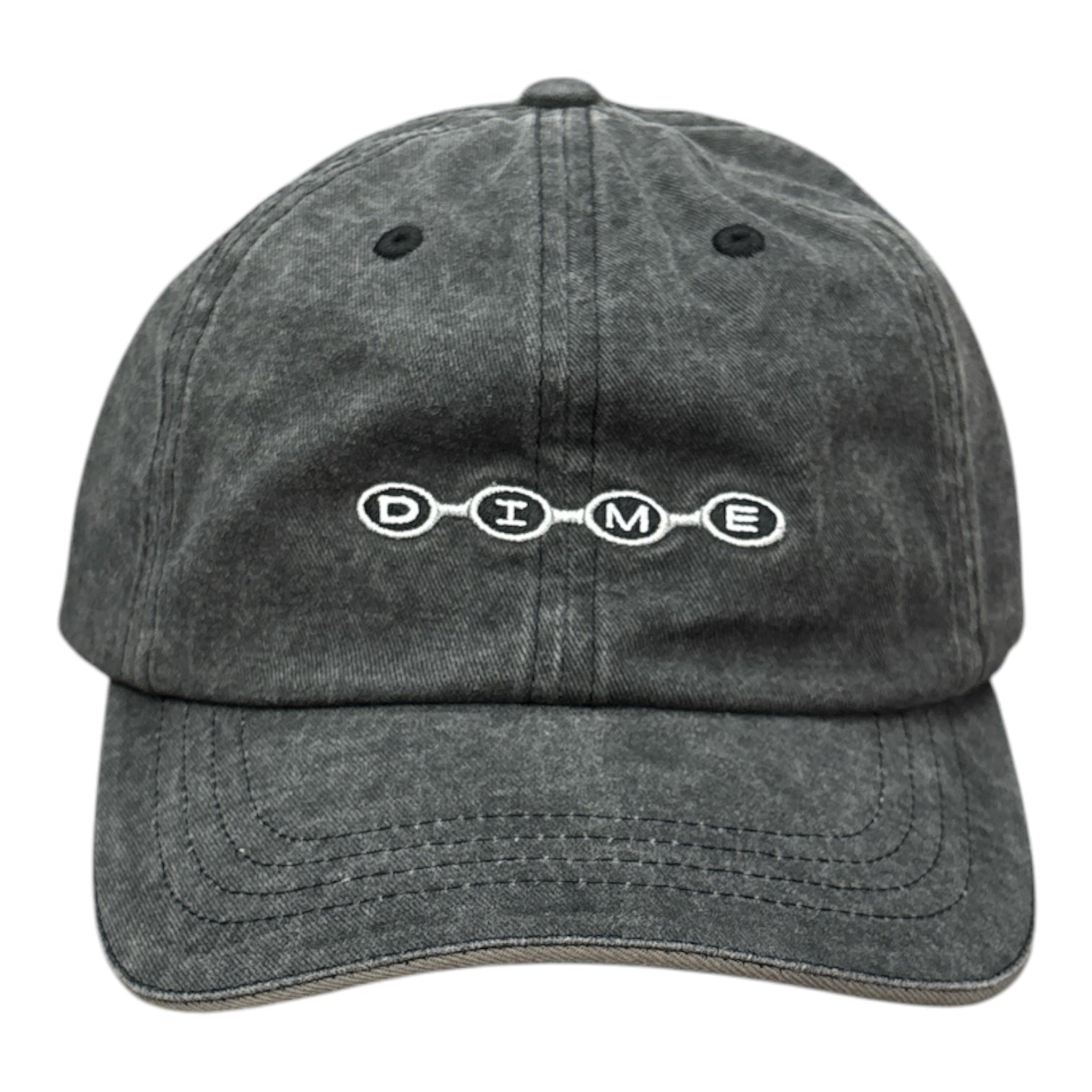 Dime Space Low Pro Cap- Black Washed