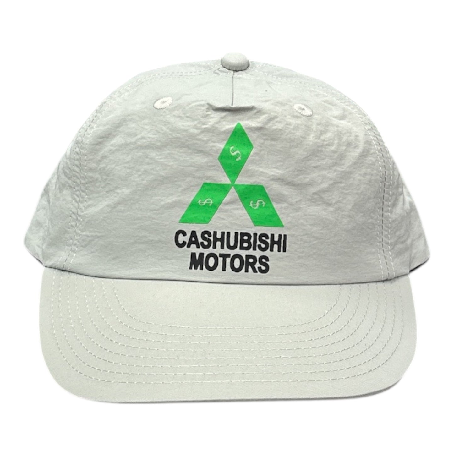Cash Only Cashubishi 5 Panel Cap- Light Grey