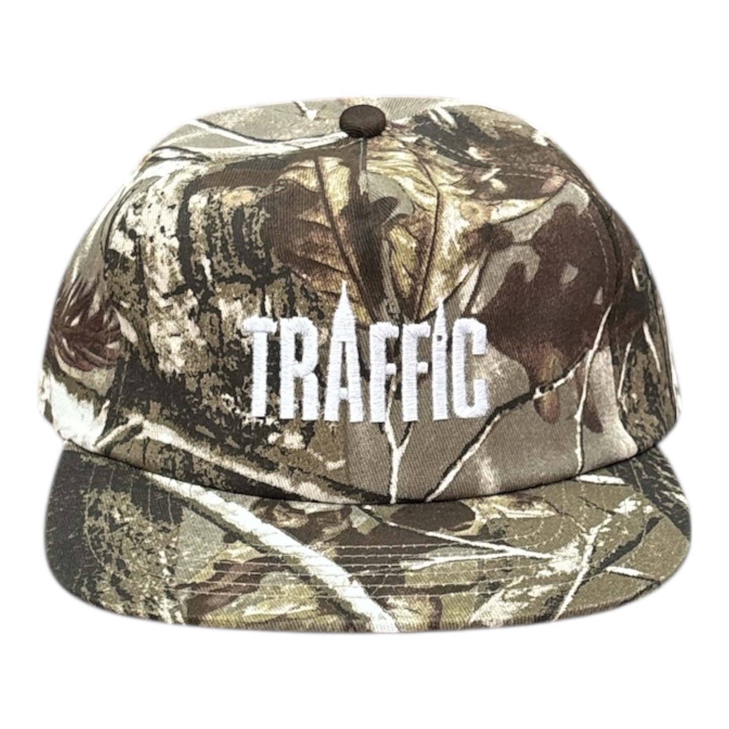 Traffic Manhattan Script Camo Snapback Hat