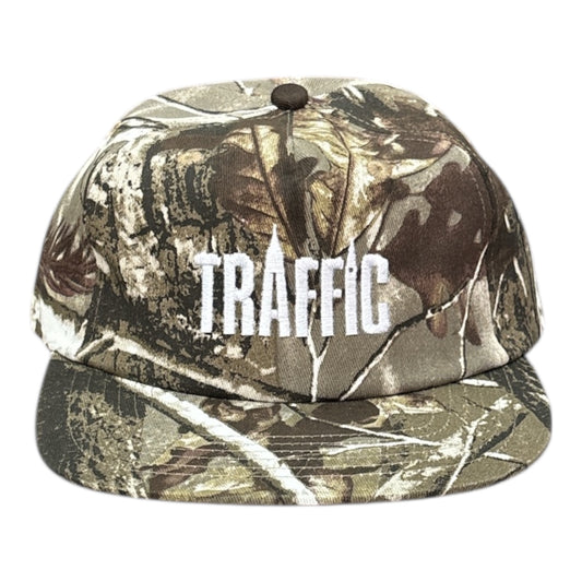 Traffic Manhattan Script Camo Snapback Hat