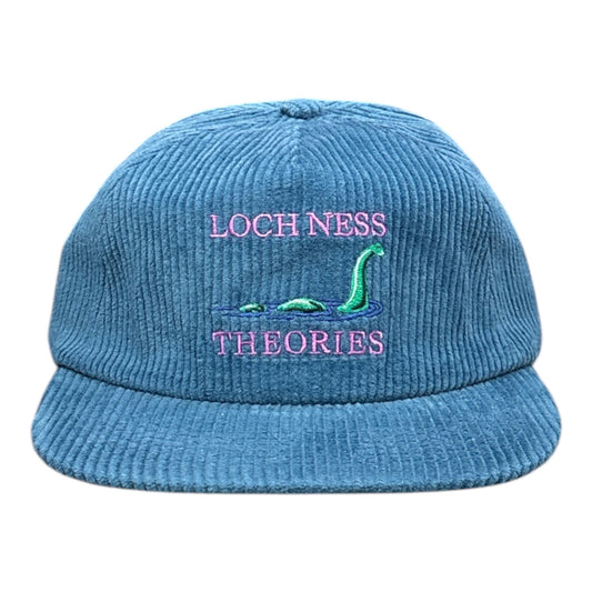 Theories Loch Ness Corduroy Snapback- Steel Blue