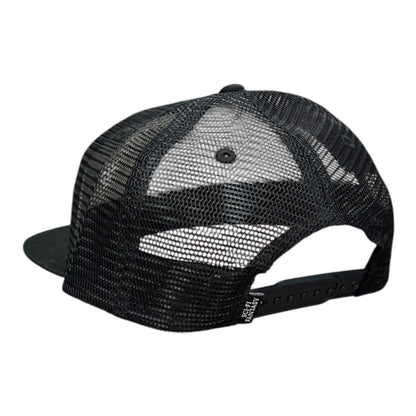 Sci-Fi Fantasy Logo Mesh Hat- Black