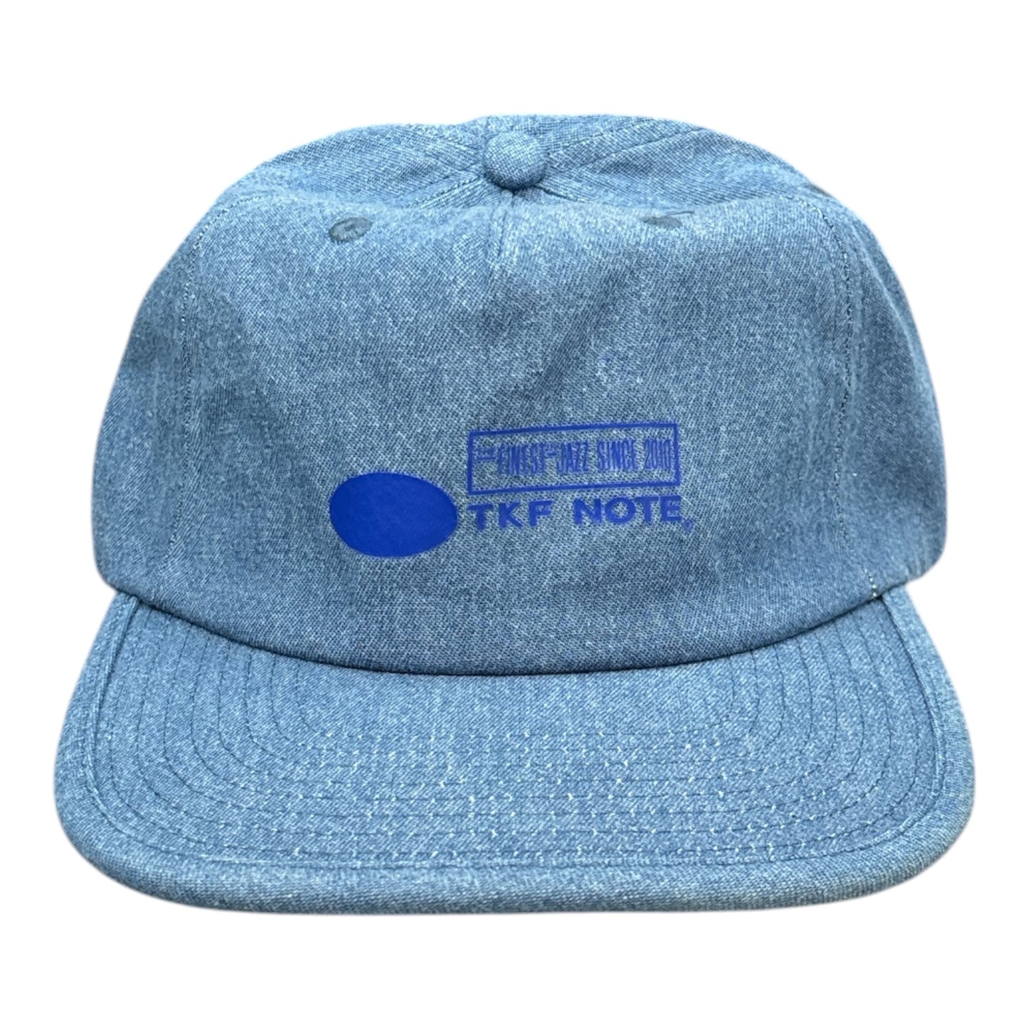 The Killing Floor The Finest 5 Panel Hat- Washed Denim