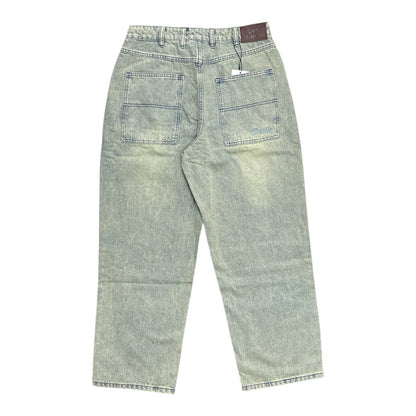 Butter Trim Denim Jeans- Sunfade Blue