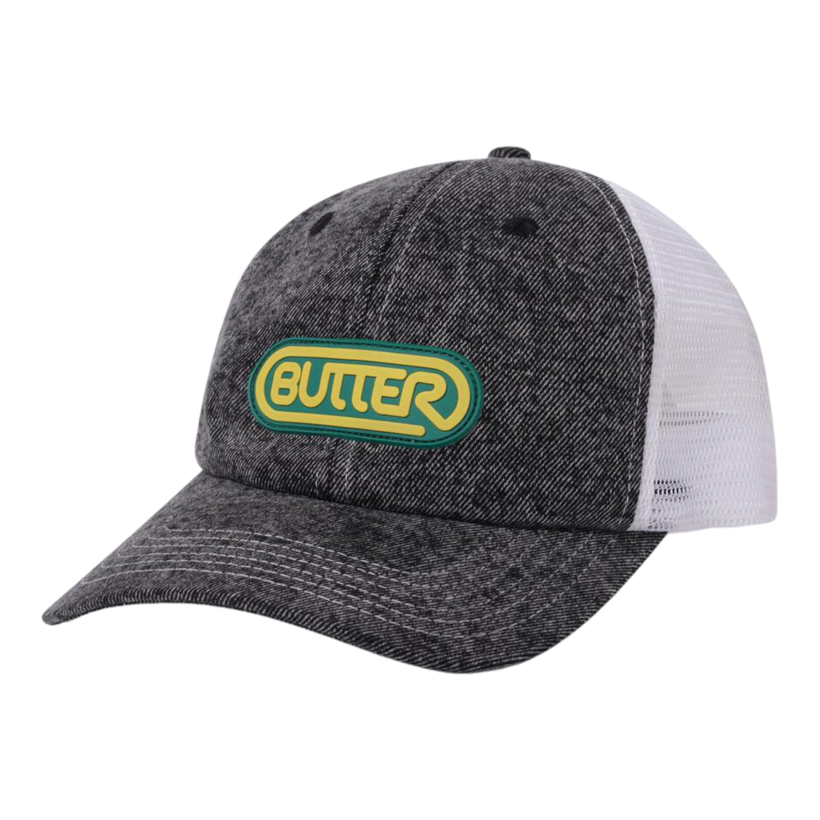 Butter Denim Trucker Hat- Gunmetal Denim