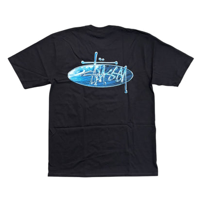 Stussy Wave Oval Tee- Black