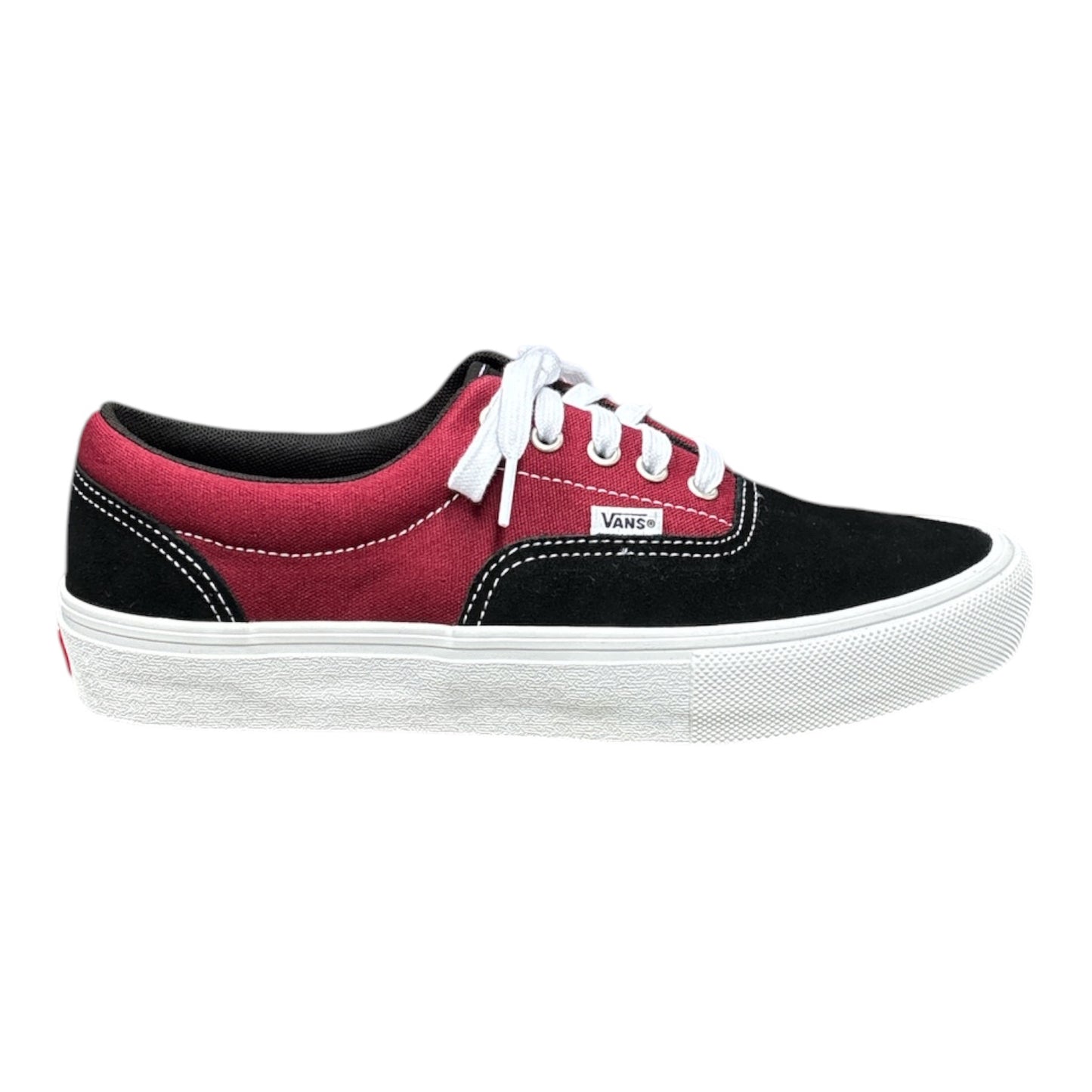 Vans Skate Era- Black/Dark Red