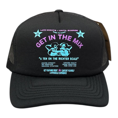 HUF After Midnight Trucker Hat- Black