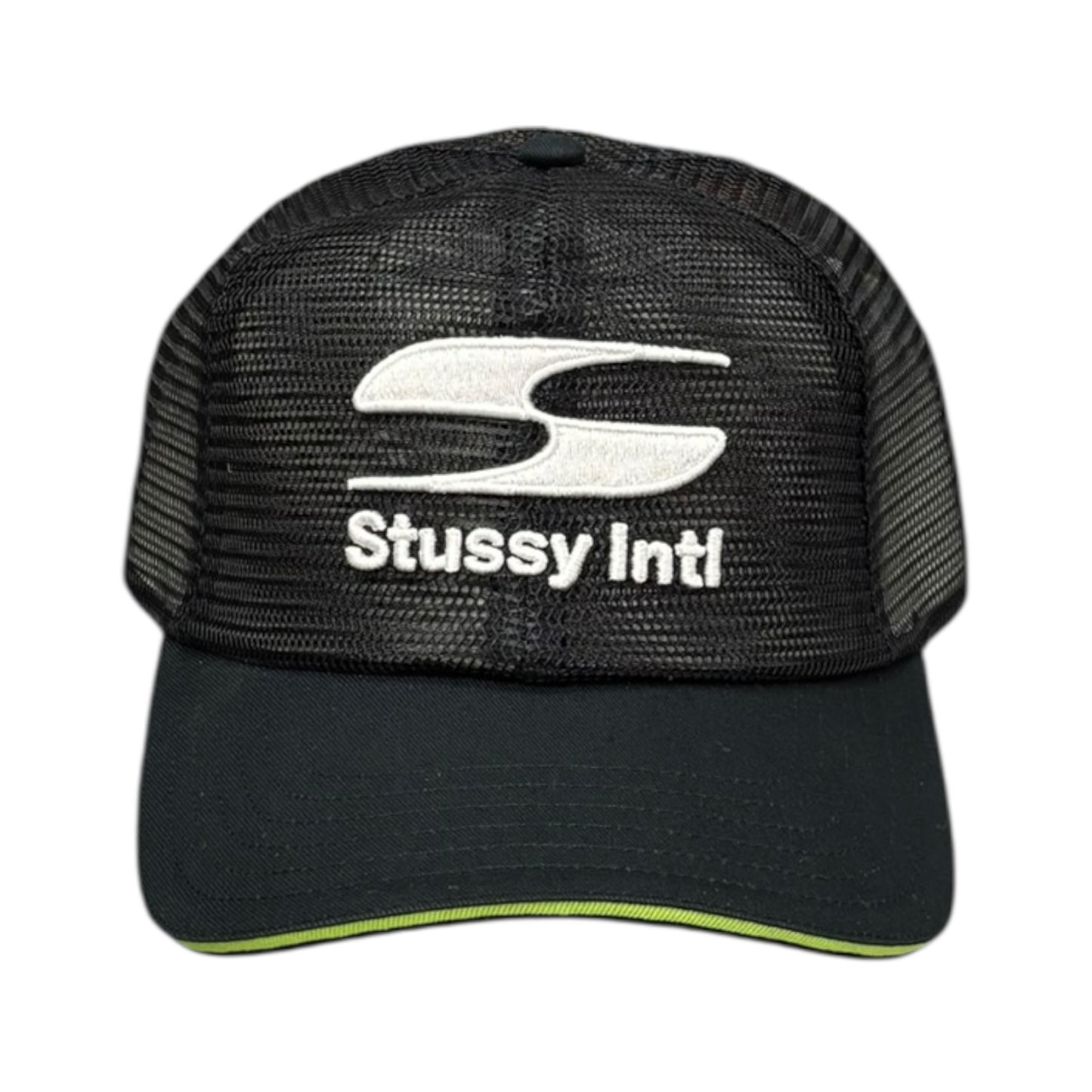 Stussy Moto S Trucker Hat- Black