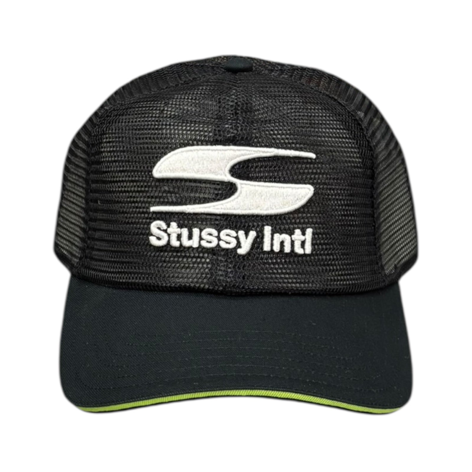 Stussy Moto S Trucker Hat- Black