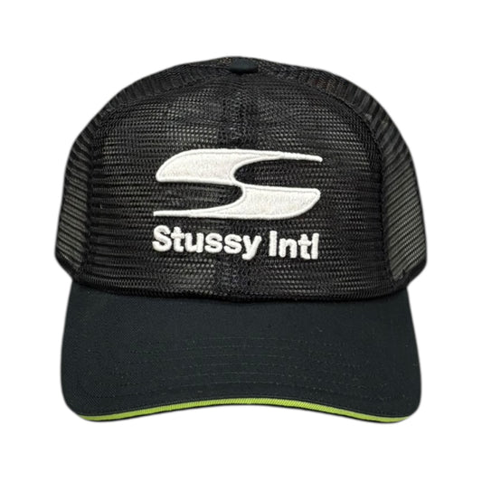 Stussy Moto S Trucker Hat- Black