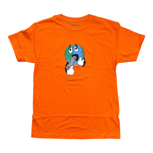 Quasi Small World Tee- Orange