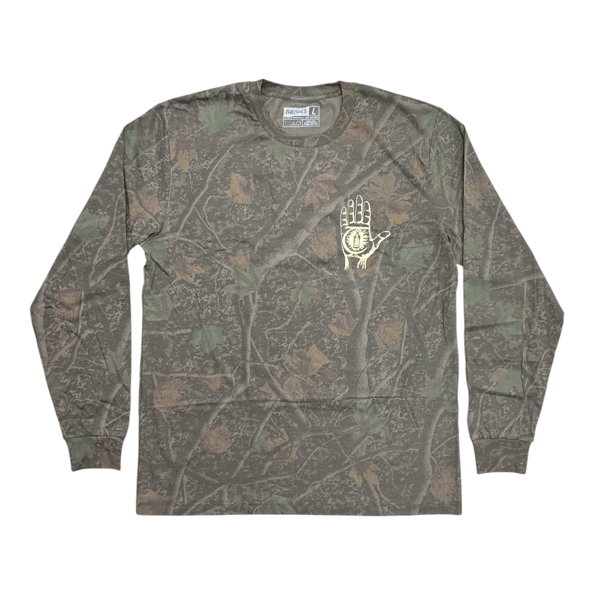 Theories Rasputin Long Sleeve Tee- Camo