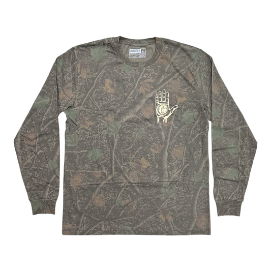Theories Rasputin Long Sleeve Tee- Camo