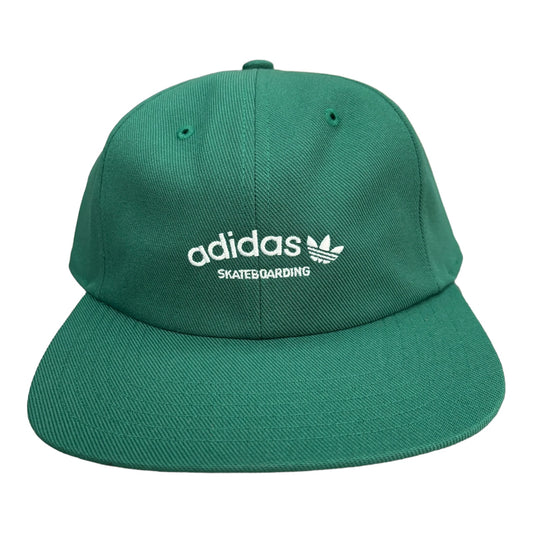 Adidas Arched Logo Hat- Green FRONT