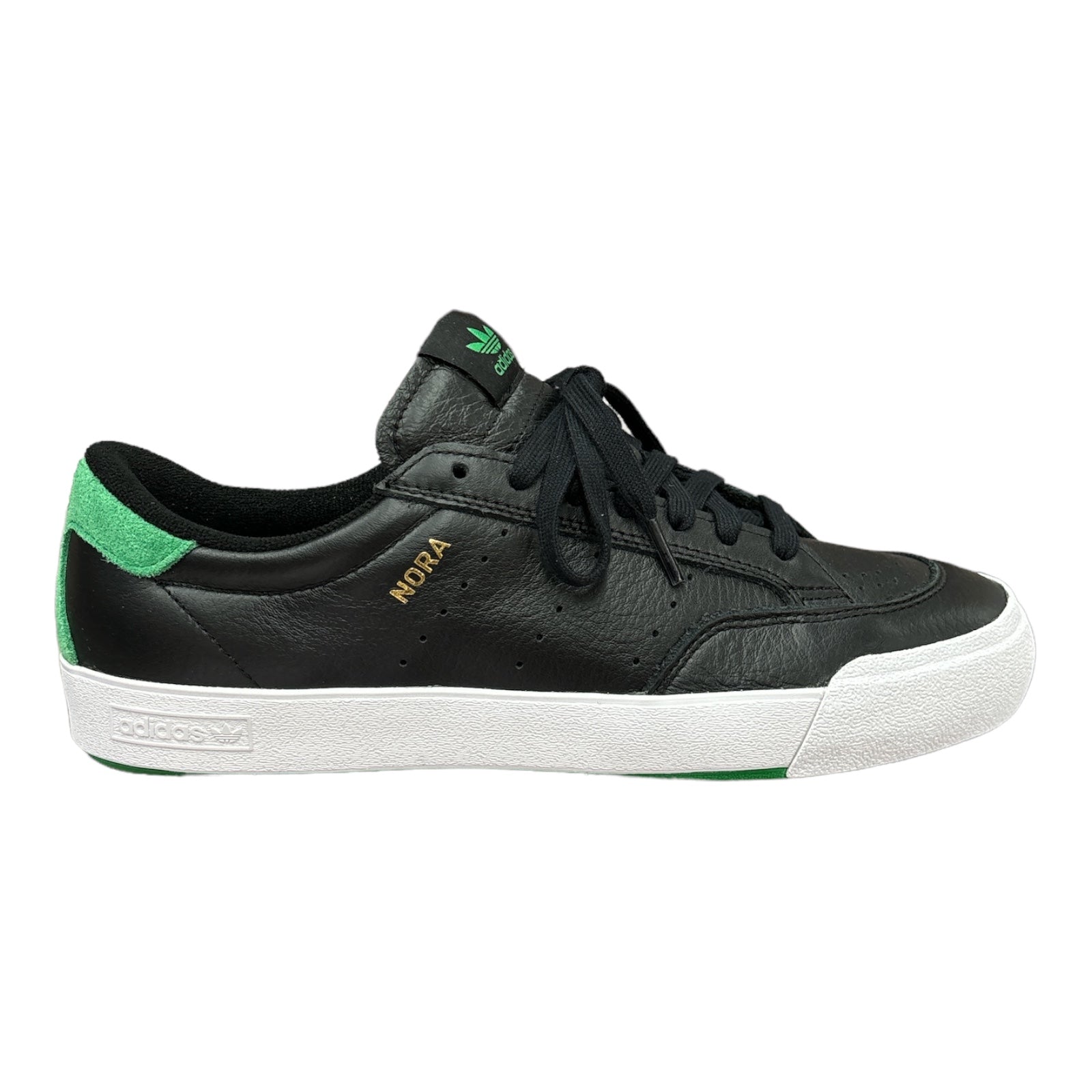 Adidas Nora Shoe Black/Green/White Front