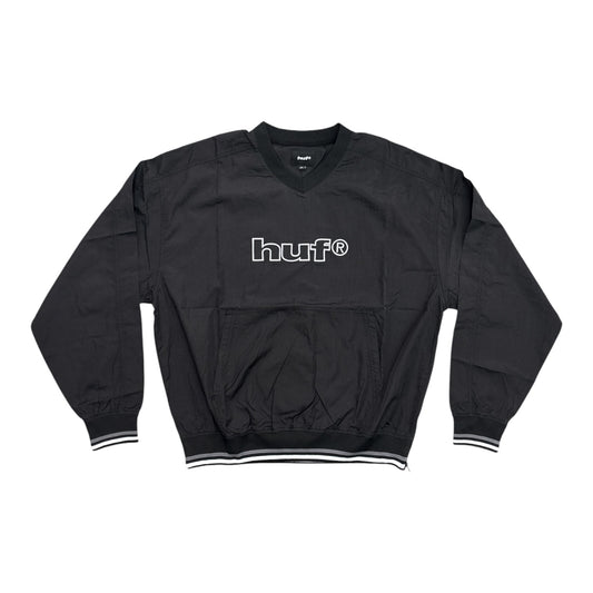 HUF 89 Pullover Windshirt- Black