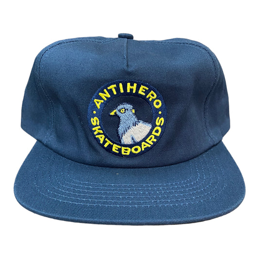 Anti Hero Pigeon Round Hat Navy Front