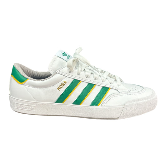 Adidas Nora Cloud White/Court Green Yellow FRONT