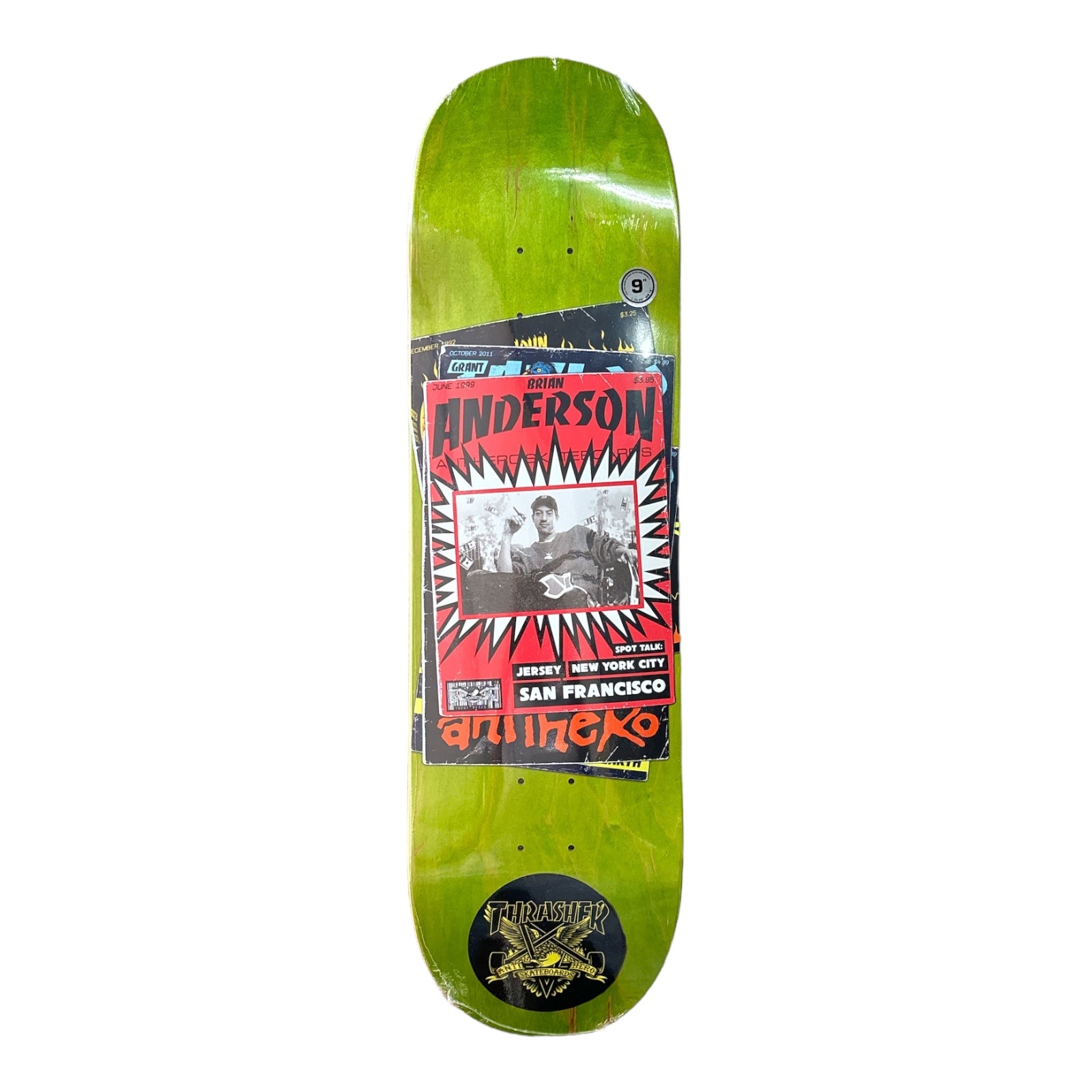 Anti Hero BA Thrasher Deck 9 BOTTOM