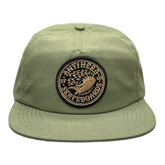 Anti Hero Eagle Round Hat Moss Front