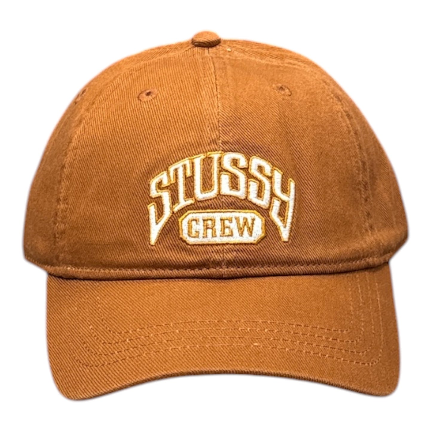 Stussy Low Profile Crew Strapback- Rust