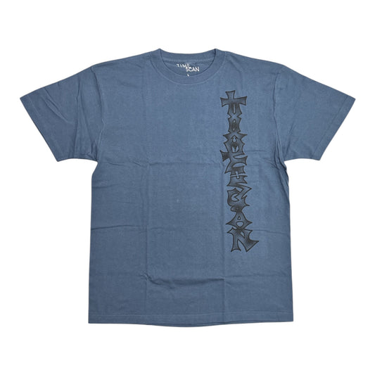 Timescan Vertical Flow Tee- Stone Navy