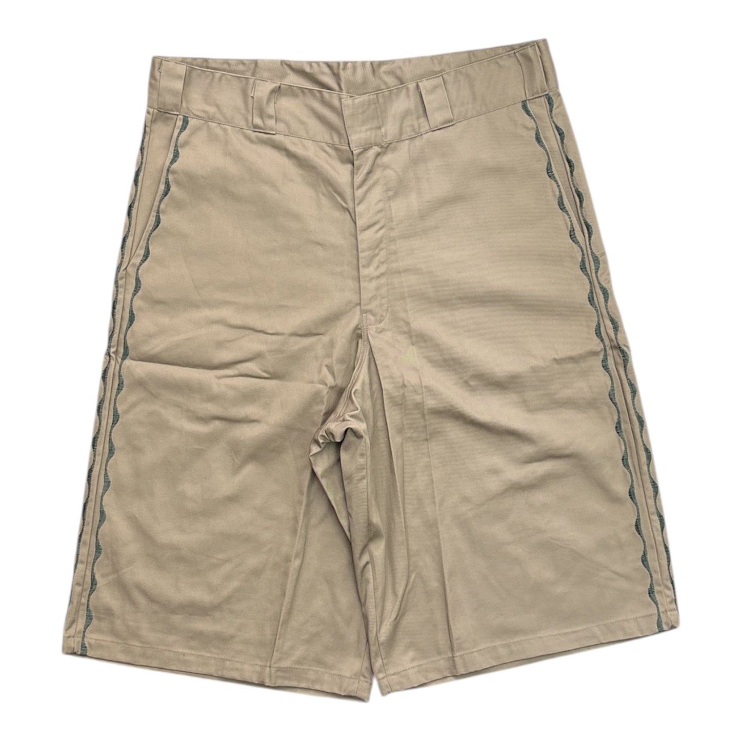 SEXHIPPIES Welder's Stitch Loose Fit Work Shorts- Tan/Forest