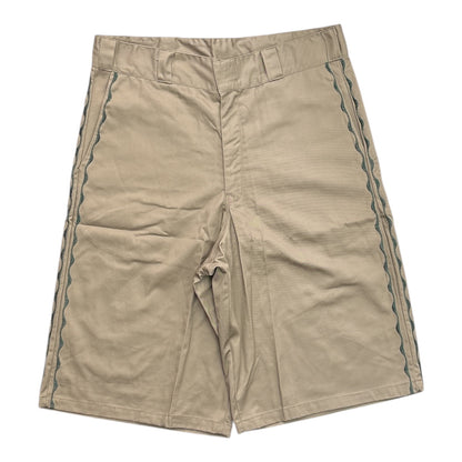 SEXHIPPIES Welder's Stitch Loose Fit Work Shorts- Tan/Forest