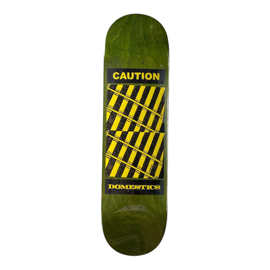 Domestics Caution Deck- Green Stain