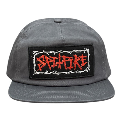 Spitfire Gasmask Patch Hat- Charcoal